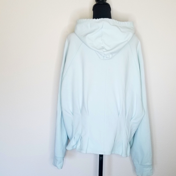 Fabletics June cropped peplum hoodie sweatshirt 1X - Picture 2 of 10